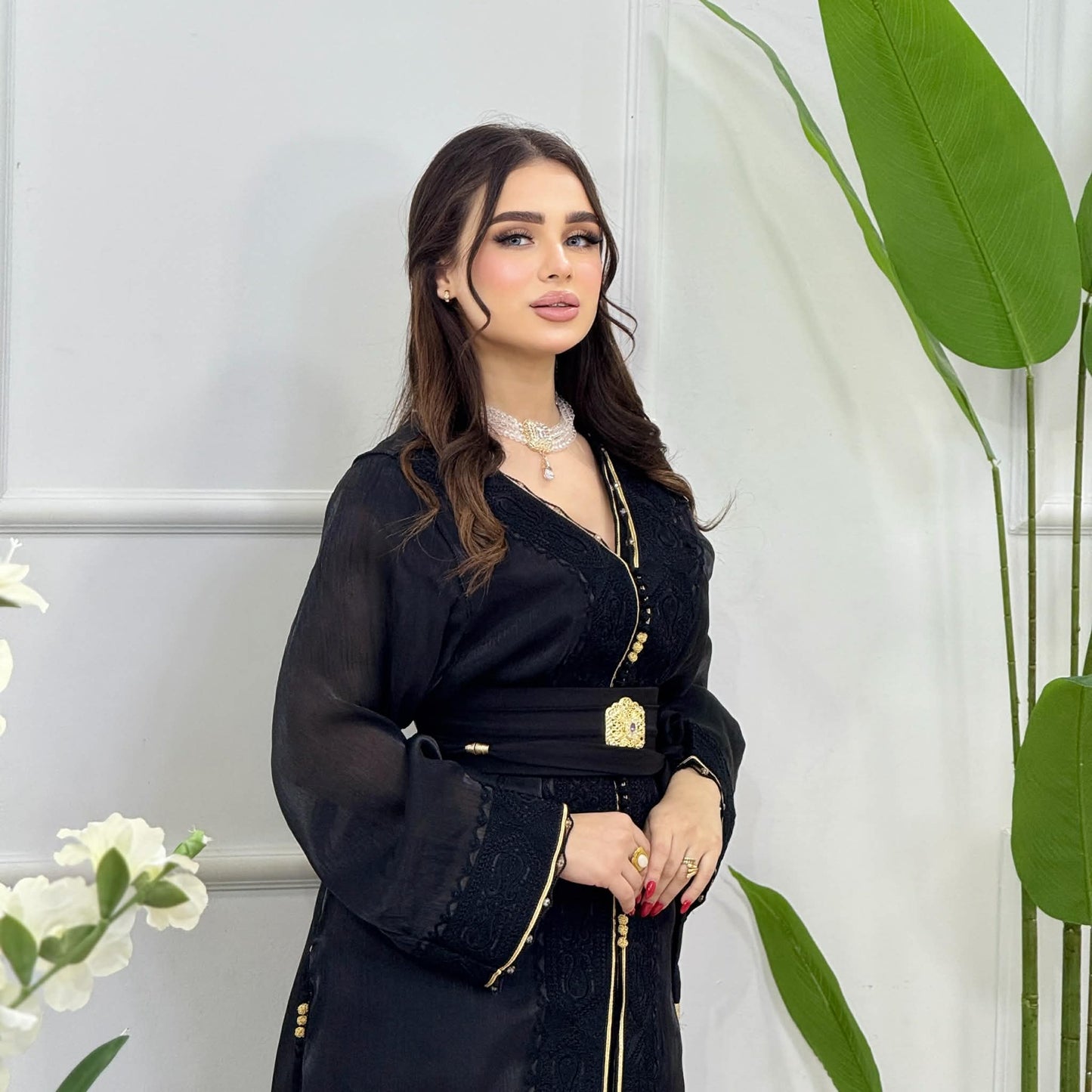 Caftan 2 pièces – Élégance & Raffinement