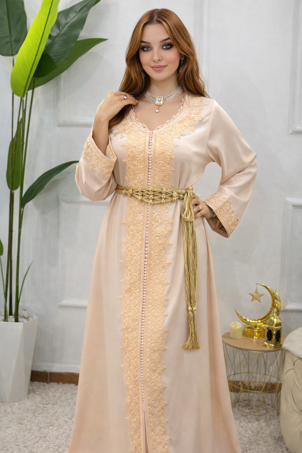 Ceinture de Caftan Tressée – Artisanat d’Exception