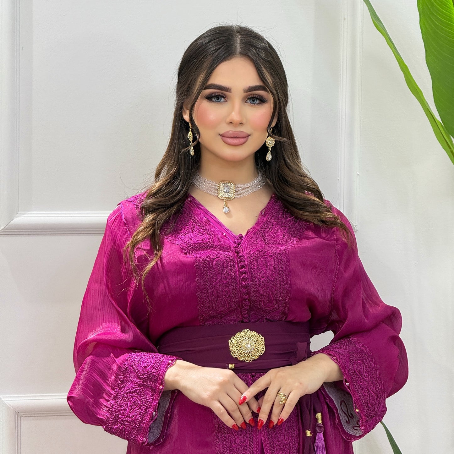 Caftan 2 pièces – Élégance & Raffinement