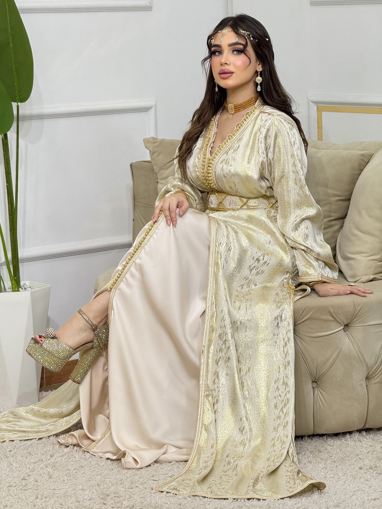 Caftan Amira – Collection 2 pièces