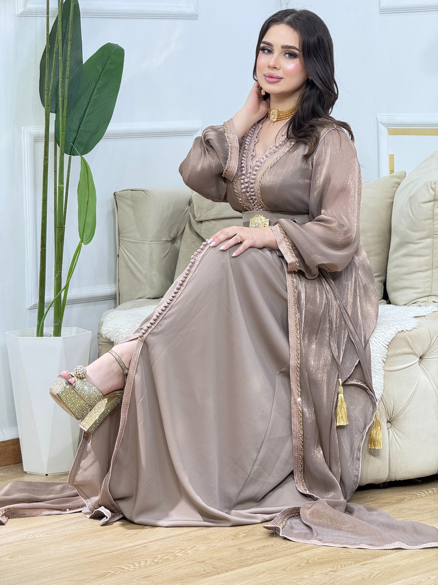 ✨ Caftan Amira – Organza ✨