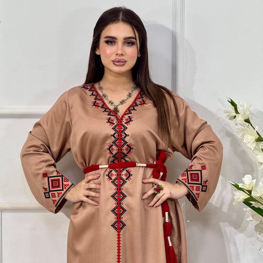 Robe Tinhinane – Broderie Point de Croix