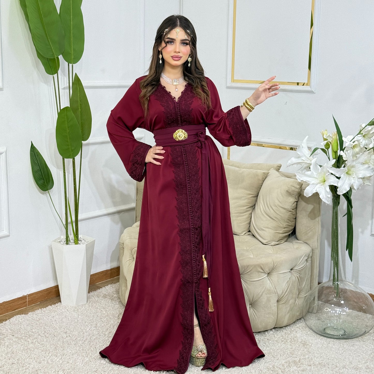 Caftan Amani – Bordeaux