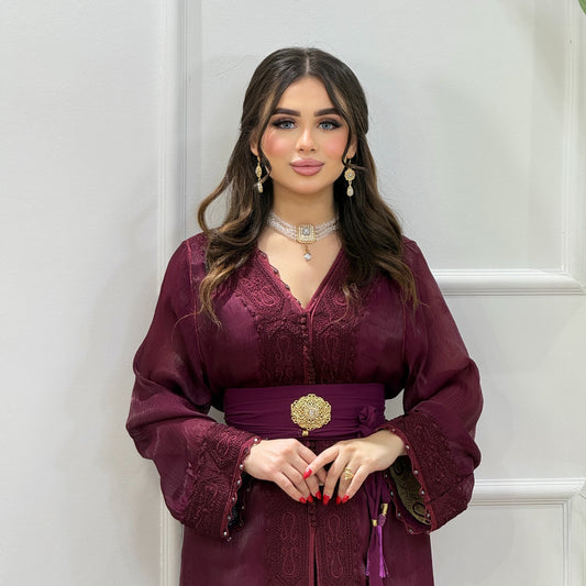 Caftan 2 pièces – Élégance & Raffinement