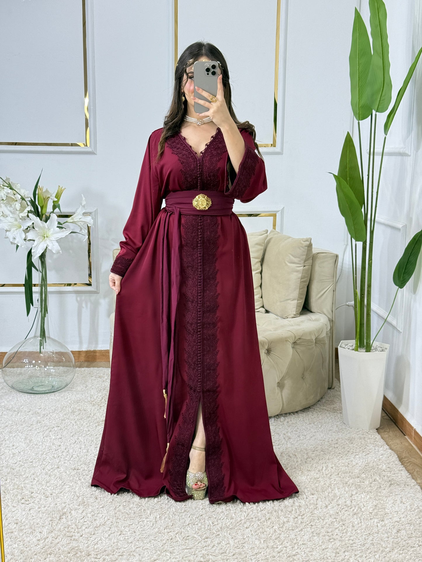 Caftan Amani – Bordeaux