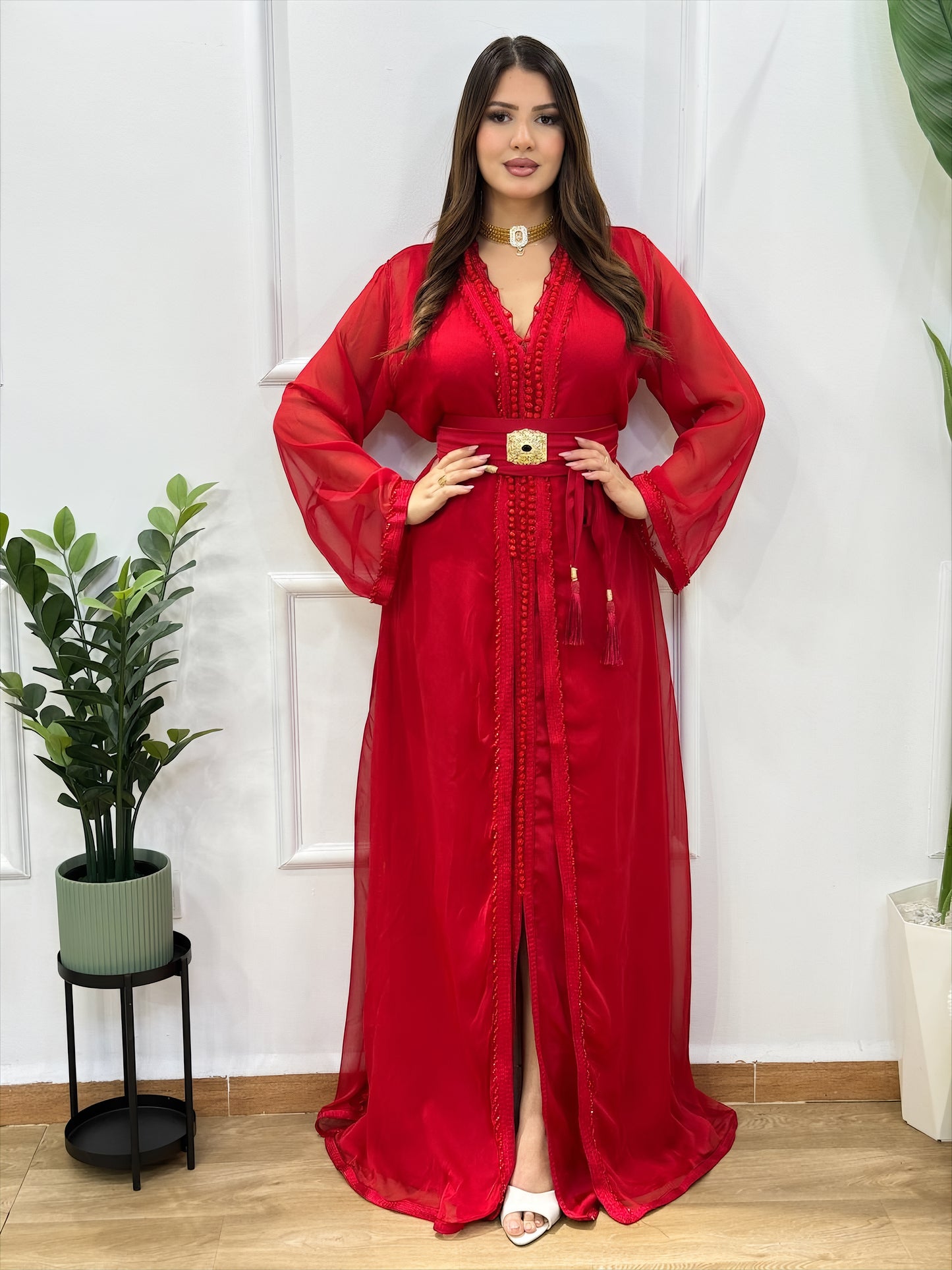 ✨ Caftan Amira – Organza ✨