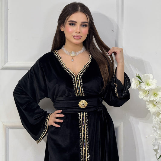 Caftan Velours Élégance