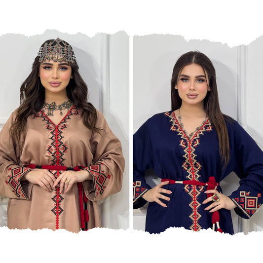 Robe Tinhinane – Broderie Point de Croix