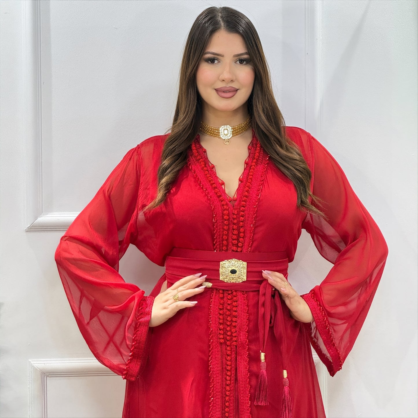 ✨ Caftan Amira – Organza ✨