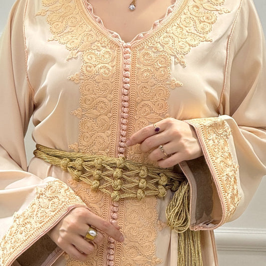 Ceinture de Caftan Tressée – Artisanat d’Exception